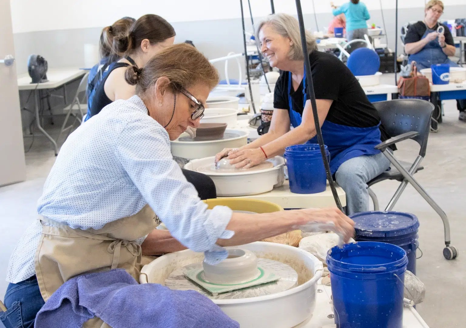 The Clay Lady's Campus studio photo